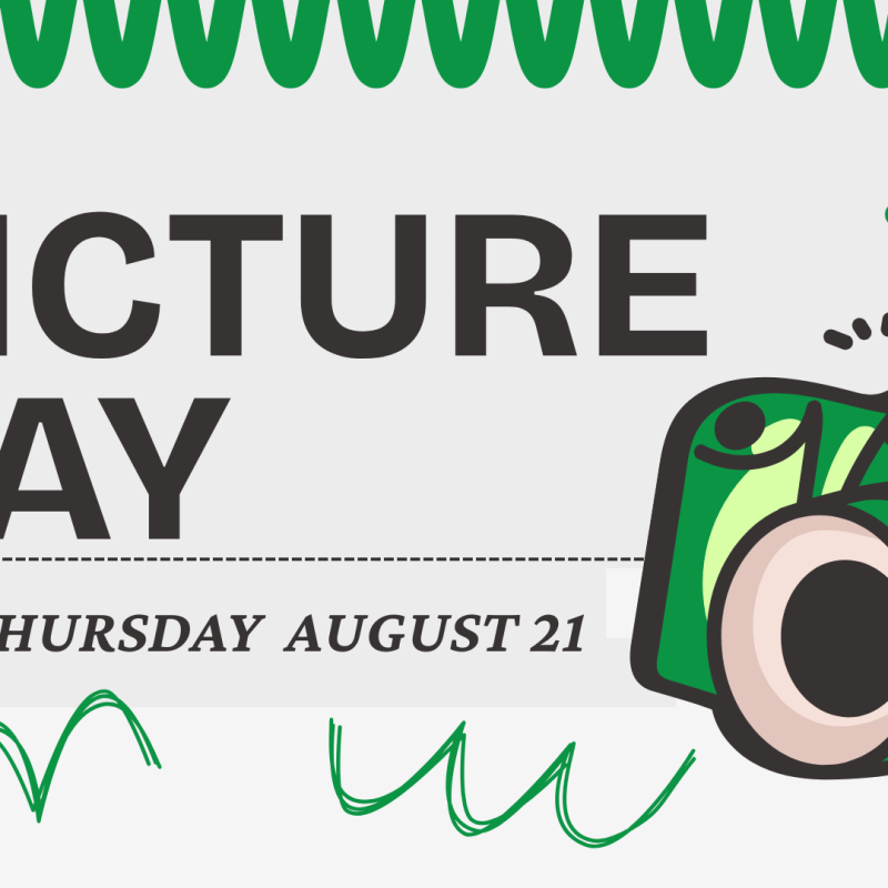 Picture Day Thursday Aug 21st