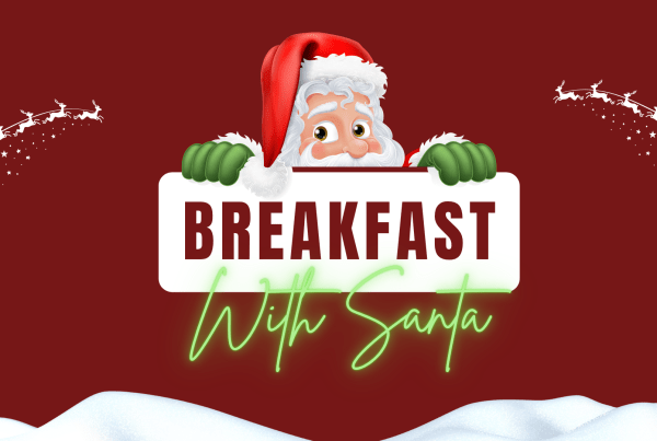 Cheerleading Breakfast with Santa