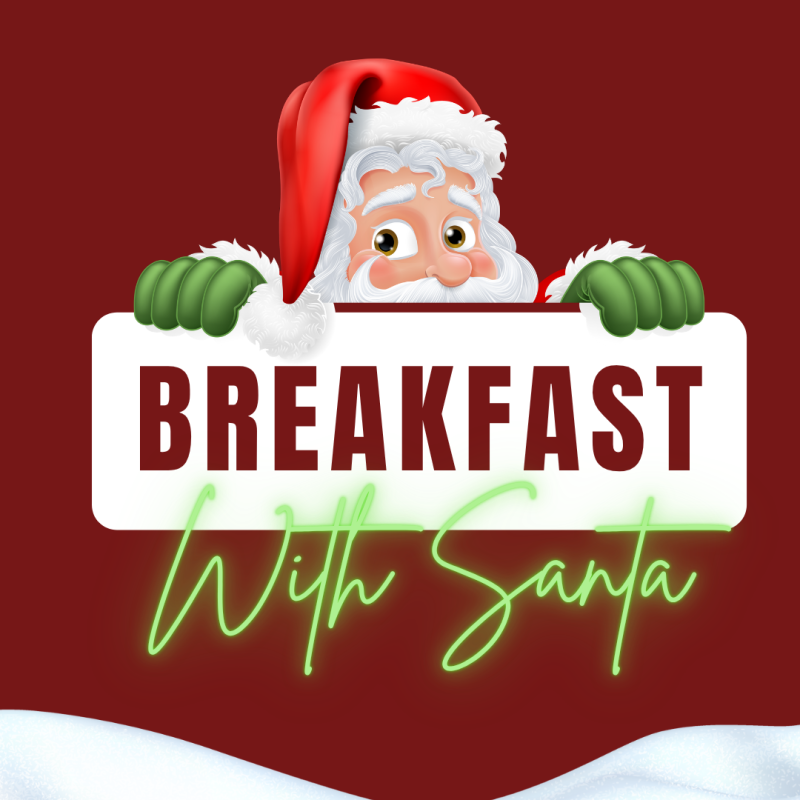 Cheerleading Breakfast with Santa