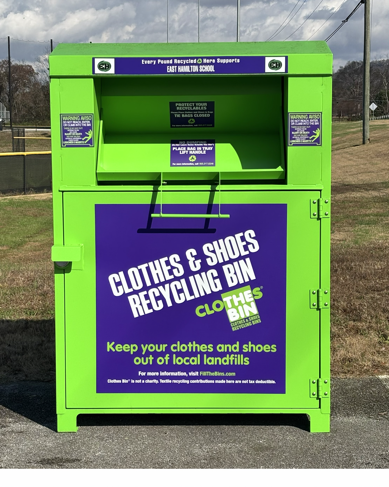 AP Program Clothing Recycling Drive – Help Reduce Waste!